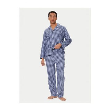 Pijama barbati  albastru -