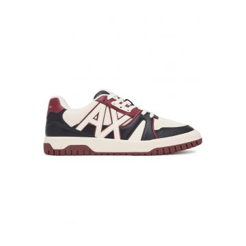 Tenisi barbati  multicolor - piele ecologica