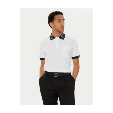 Tricou alb  pentru barbati - Alb