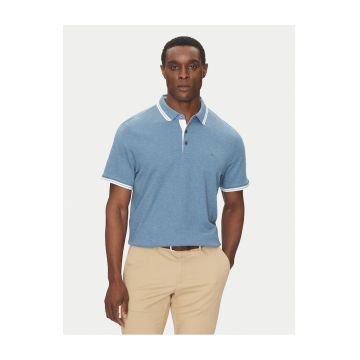 Tricou barbati  albastru - bumbac - model polo