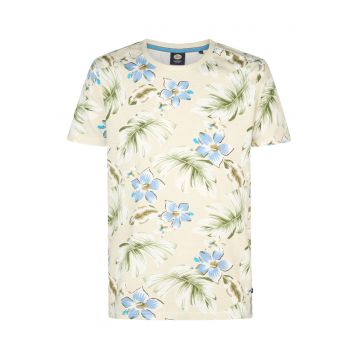 Tricou Barbati -  Bej - 60% bumbac - 40% poliester