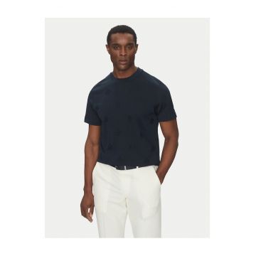 Tricou barbati -  bleumarin - din bumbac