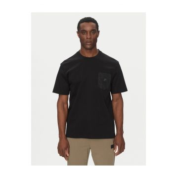 Tricou barbati  negru - bumbac -