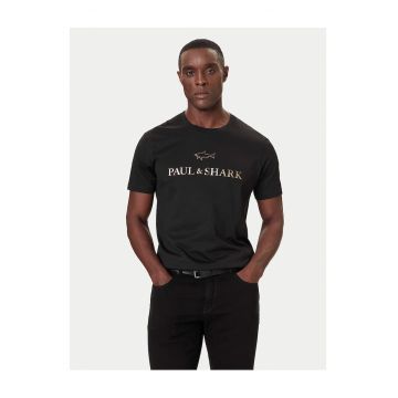 Tricou barbati  negru - din bumbac