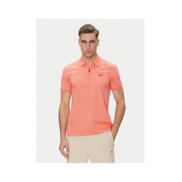 Tricou barbati  portocaliu - bumbac