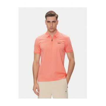 Tricou barbati  portocaliu - bumbac