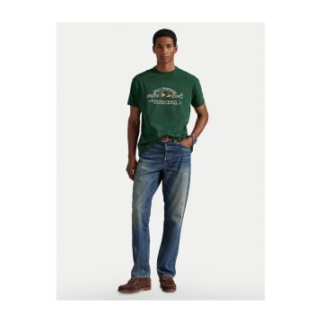 Tricou barbati  verde - din material bumbac