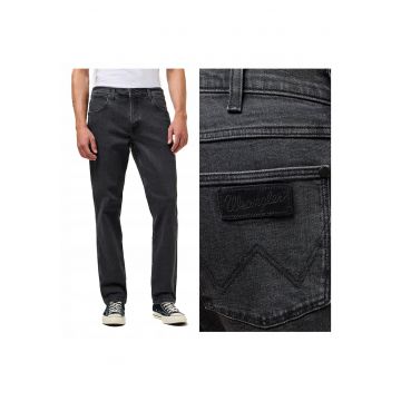 Blugi Barbati -  Greensboro - Straight Fit - Talie Medie - 5 Buzunare - Fermoar - Lungi - Bumbac - W31-L34 US - Albastru