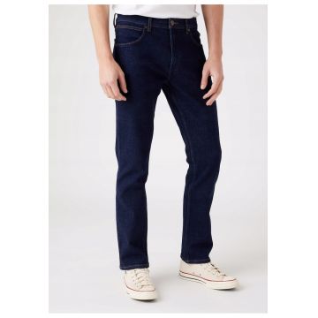 Blugi Barbati -  Greensboro - Straight Fit - Talie Medie - 5 Buzunare - Fermoar - Lungi - Bumbac - W38-L32 US - Albastru