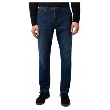 Blugi Barbati -  Larston - Slim Fit - Talie Joasa - 5 Buzunare - Fermoar - Ldwqfungi - Bumbac - Albastru - Albastru