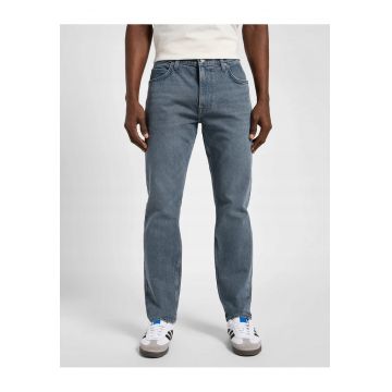 Blugi Barbati -  Rider - Slim Fit - Talie Medie - 5 Buzunare - Fermoar - Lungi - Bumbac - Gri