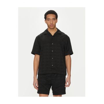 Camasa barbati  negru - din bumbac