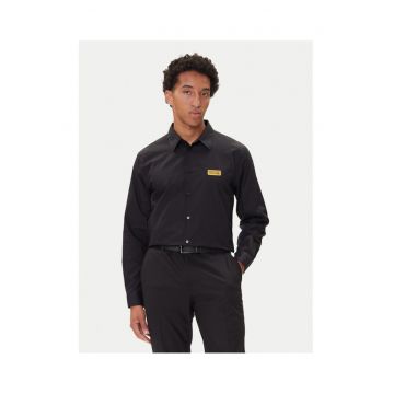 Camasa barbati -  negru - maneca lunga