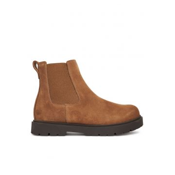 Ghete barbati  Highwood Slip On - piele naturala - maro
