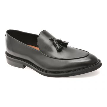 Mocasini eleganti ALDO negri, PORTOS 001, din piele naturala
