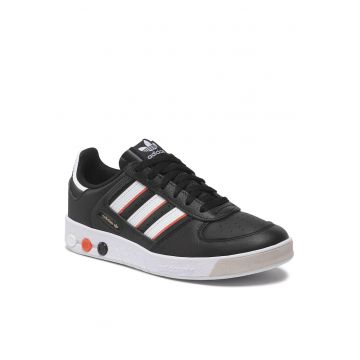 Tenisi barbati  G.S. Court - piele naturala - negru