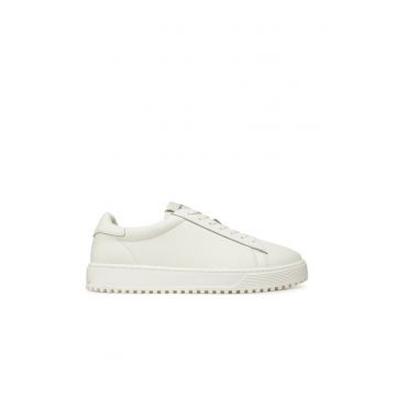 Tenisi barbati -  Off White - piele naturala - alb - X4X690