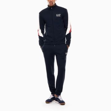 Trening EA7 TRAIN SUMMER BLOCK M T-SUIT T-TOP FZ CH COFT