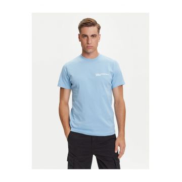 Tricou barbati  albastru - bumbac -