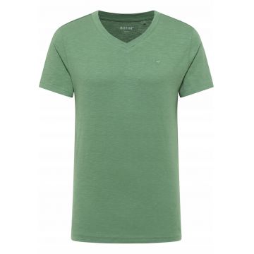 Tricou Barbati -  Amado - Regular Fit - Maneca Scurta - Decolteu Rotund - Cu Logo - Bumbac - Design Clasic - 2XL INTL - Albastru