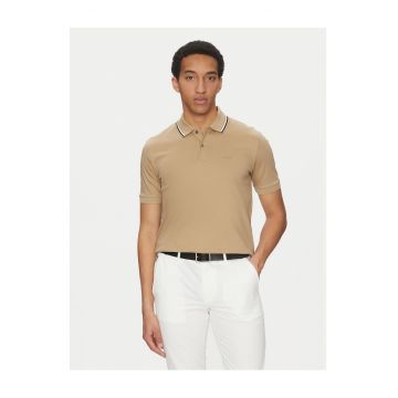 Tricou barbati  bej - 100% bumbac -