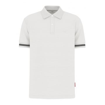 Tricou barbati  bej - bumbac - polo