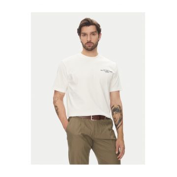 Tricou barbati  ecru - bumbac