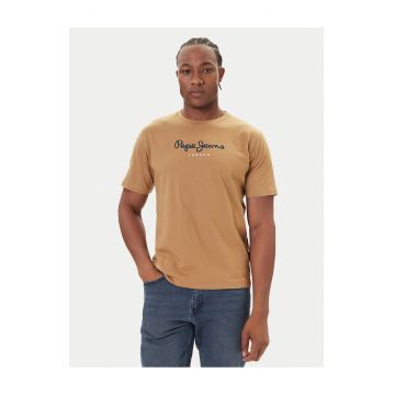 Tricou barbati  maro - bumbac -