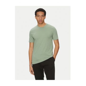 Tricou barbati  verde menta - bumbac
