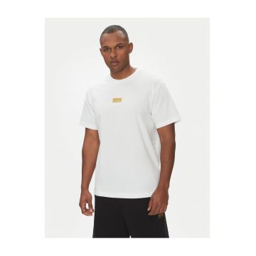 Tricou barbati - Versace Jeans - alb - din bumbac