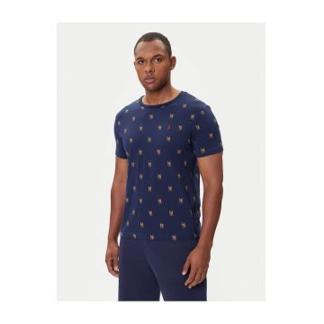 Tricou  bleumarin - barbati - fabricat din bumbac