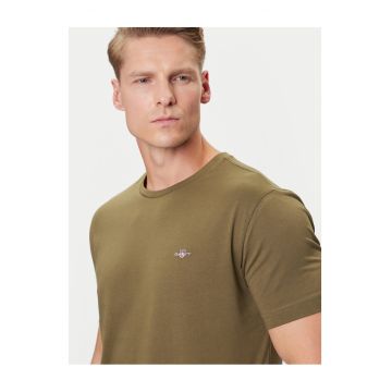 Tricou bumbac verde pentru barbati de la - Verde