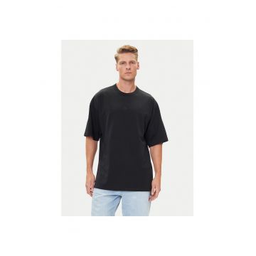 Tricou sport barbati  negru - din bumbac -