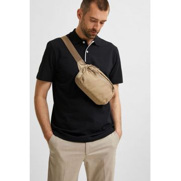 Tricou polo din amestec de bumbac organic
