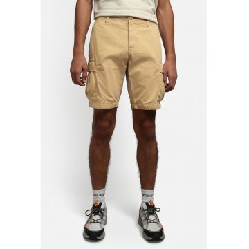 Bermude cargo de bumbac Nus - Bej