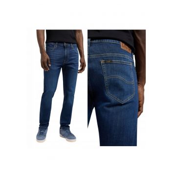 Blugi barbatesti  Rider - slim fit - inaltime mare - albastru - Albastru