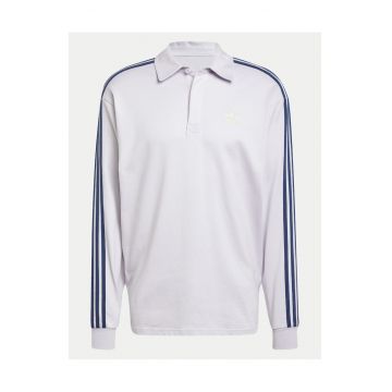 Bluza barbati  alb/albastru - bumbac -