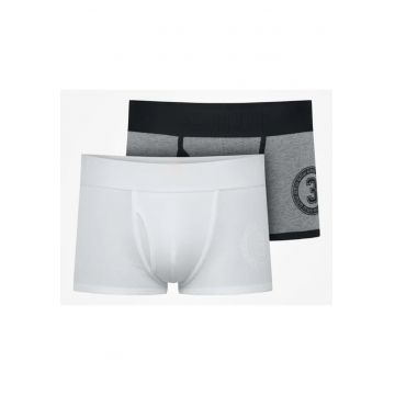 Boxeri Robert Kupisz x  set de 2 perechi alb - gri - alb gri