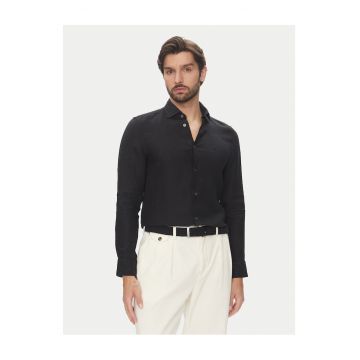 Camasa barbati  negru - bumbac