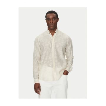 Camasa  bej - bumbac - Bej