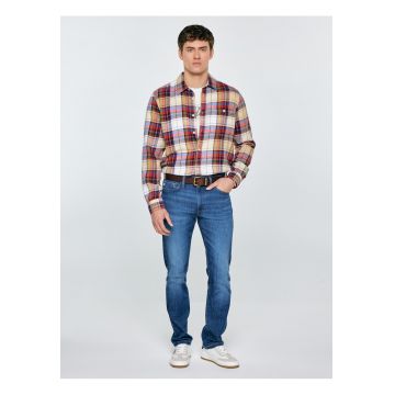 Camasa cu model in carouri Flaneno -