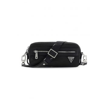 Geanta crossbody cu bareta ajustabila si detasabila Berlin - Negru