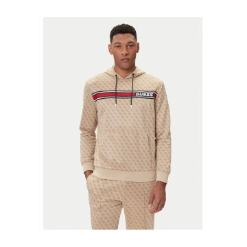 Hanorac de barbati  bej cu model -