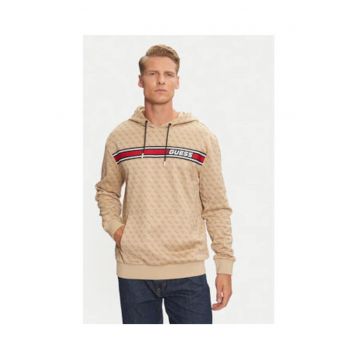 Hanorac din amestec de bumbac cu imprimeu logo