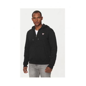 Hanorac din amestec de bumbac organic cu doua buzunare frontale