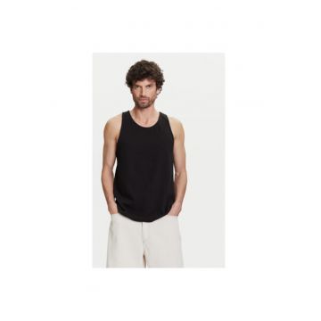 Maiou barbati  768254-01 - Bumbac/Poliester reciclat - Negru - Negru