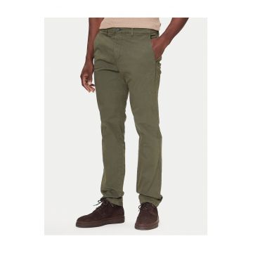 Pantaloni barbati -  verde - chino