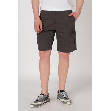 Pantaloni scurti cargo Naama - Gri inchis