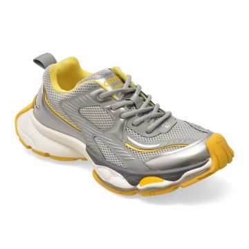 Pantofi sport GRYXX gri, 61059, din material textil