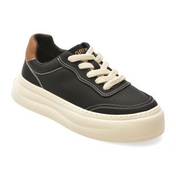 Pantofi sport GRYXX negri, 2028, din piele naturala